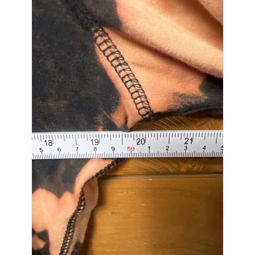Jacksonville Jaguars Womens Cropped Bleached Hoodie NFL Team Apparel‎ L Long SLV - Picture 3 of 10